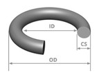 Round O-ring  id  5 1 4   Wd   1 4    Od  5 3 4   By Contractorsx