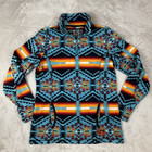 Powder River Outfitters Panhandle 1 4 Zip Pullover M Aztec Southwestern Fleece