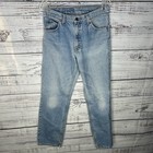 Vintage 90s Levis 517 Light Wash Distressed Jeans Usa Made Men   s Size 30x30 Rare