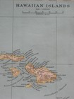Vintage Large-format 1936 Map Pacific Ocean Islands Airways Steamship Routes