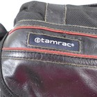 Vintage Tamrac 8006 Camera Bag Leather Nylon Usa Film Dividers Pop-off Pocket
