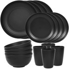 16-piece Dinnerware Set For 4 - Plates   Bowls  Kitchen Dish Set  Tableware