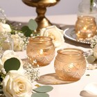 Lamorgift 12 Pcs Gold Votive Candle Holders For Wedding Table Decor 
