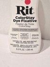 Rit Colorstay Dye Fixative  Locks In Color To Reduce Fading  8 Oz 