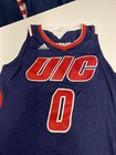 Game Worn Used Jersey Uic Flames Illinois Chicago Mens Medium  0 Matthews