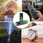 2 Pack 3 7 Volt 18650 Rechargeable Batteries High Capacity 9900 Mah Free Shippin