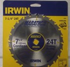 Irwin 14025 7-1 4  Marathon Cordless Circular Saw Blade Japan
