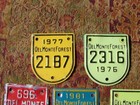 Vintage Group Of Eleven Del Monte Forest Badges Variuos Years