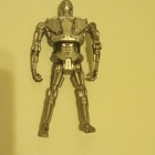 Terminator T-800 Silver Robot Action Figure  Plastic Movie   Video Games Theme