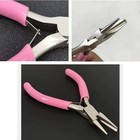 5in Round Concave Pliers Jewelry Making Precision Wire Loop Tool