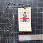 D1 New Order Get Ready 2001 Us Reprise Promo Lanyard Pass Necklace Peter Saville