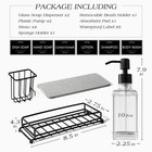 Soap Dispenser For Kitchen Sink kitchen Soap Dispenser With Adjustable Sponge   