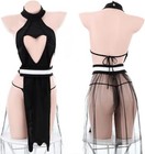 Lingerie Sexy Cosplay Costume Naughty Witch Kawaii Mesh Babydoll Dress Outfit