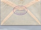 1936 Montevideo Uruguay Catapult Condor Air Mail Cover To Hamburg Germany