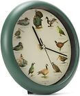 Singing Wild Game Birds Of North America Hunting Wall desk Sound Clock  8 Inch