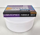 Memorex Hbs Ii  90 Min High Bias Blank Cassette Tape  New Sealed 