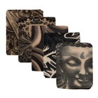 5pcs Fake Temporary Tattoo Sleeve Full Arm Sunscreen Slip On Lifelike For Men