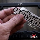 Fits Toyota 4runner Blackout Custom-license-plate-frame-matte Black Frm