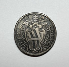 1735 Papal States - Ar Testone Of Clement Xii  Km-862 