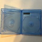 Blu-ray Empty Replacement Case  dvd blu-ray cd game Disc  Double Disc Holder