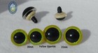 12 Pair Safety Eyes Hand Painted Glitter 18mm To 24m Teddy Bear Doll Puppets Srp