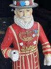 Vintage Hand Painted Beefeater Gin Back Bar Display Statue 16 