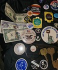 Vintage Miscellaneous Political Pins plus More