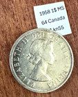 1958 1  Dollar Canada Silver