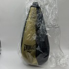 Everlast Elite 9  X 6  Speed Bag Black Gold 4 Lbs Max Inflate Pressure New