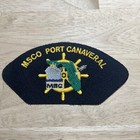 Usn United States Navy  Cap jacket Patch Msco Port Canaveral Color Military New 