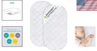 Durable Waterproof Bassinet Pad With Elastic Skirt - Perfect Baby Safety Cover