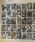 Vtg 1964 Beatles Hard Days Night Cards Uncut 55 Set B w 28 x20 5  Blank Back 