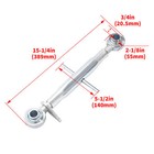 Universal 3 Point Hitch Top Link Galvanized For John Deere Kubota Tractors Cat 1