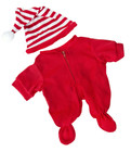 Drop Seat Pajamas W cap Outfit Teddy Bear Outfit Fits Most 14 - 18  Build Bear