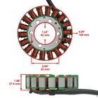 Stator And Regulator Rectifierfor Fit Polaris Hawkeye 300 2x4 4x4 2006-2011