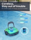 Wybot Cordless Robotic Pool Cleaner Powerful Suction  Dual-motor