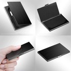 Stainless Steel Card Holder Case Pocket Metal Wallet For Id Credit Business Card