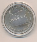 John Wayne The Oregon Mint 1 One Troy Ounce 999 Silver Round