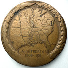 1951 Illinois Central Railroad 100th Anniv  Medal Unlisted So-called Dollar