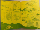 1927 Right Off The Map 1st Ed Wwi War Satire Fantasy Fictional Map Adventure