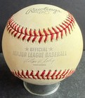 Official Rawlings Mlb Baseball Issued Inaugural Season Enron Field Astros