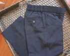 New Boys  sz 6  Formal 5 Pcs Navy Suit Set W bright Blue Tie party Recital Event