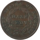 1835 Classic Head Half Cent - Looks Vf  Details Rim Ding On Reverse