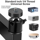 Universal Ceiling Wall Projector Mount 360   Adjustable Foldable Arm Bracket
