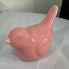 Pink Ceramic Bird Farmhouse Home Decor Decorative 7 5  X 4 5  Inches