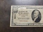 1929 City National Bank   Trust Evanston  Il  10 Ten Dollars National Bill Note