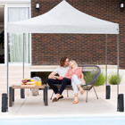 Gianna 10x10 Ft Canopy Tent Pop Up Outdoor Shelter White  freeship 
