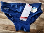 New Speedo Men s Prolt Solid Swim Race Brief Team Navy 30  87052204