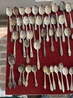 Silverplate Spoons  Various Sizes   80 Pieces For Crafts Or Repurposing