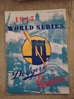 Jackie Robinson Rookie 1947 World Series Program Yankees Vs Dodgers Unscored 